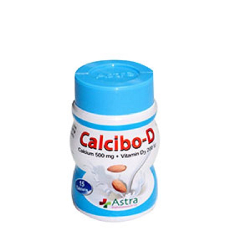 Tablet Calcibo D 500mg+200iu (15pcs)