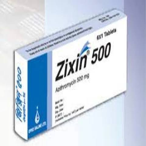 Tablet Zixin 500 mg (7pcs)