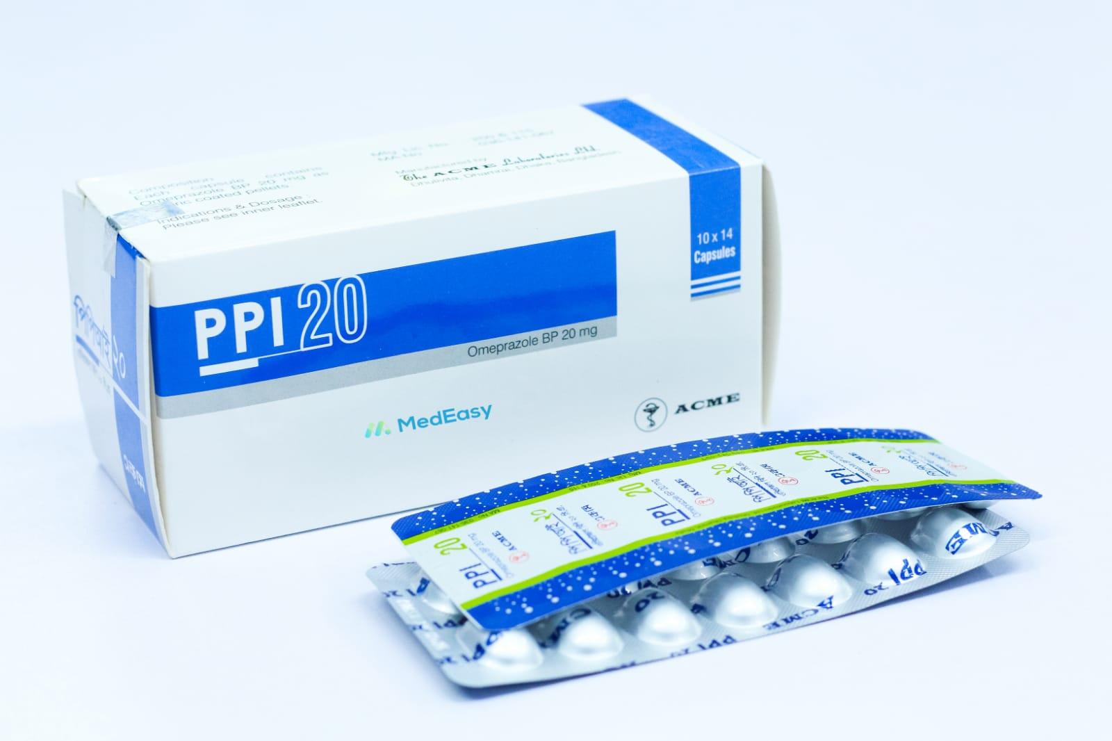 Capsule PPI 20 mg ( 140 pcs)