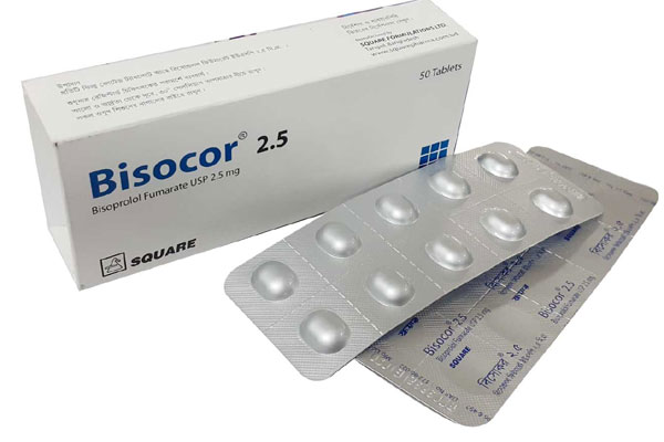 Tablet Bisocor 2.5mg  (50 pcs)