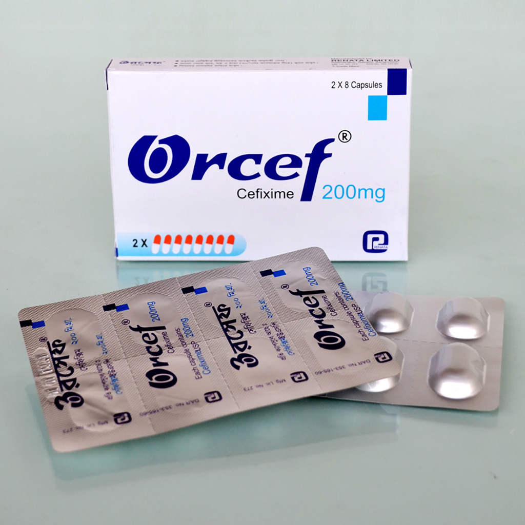 Capsule Orcef 200mg (16 pcs)