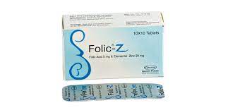 Tablet Folic Z 100mg (100pcs)