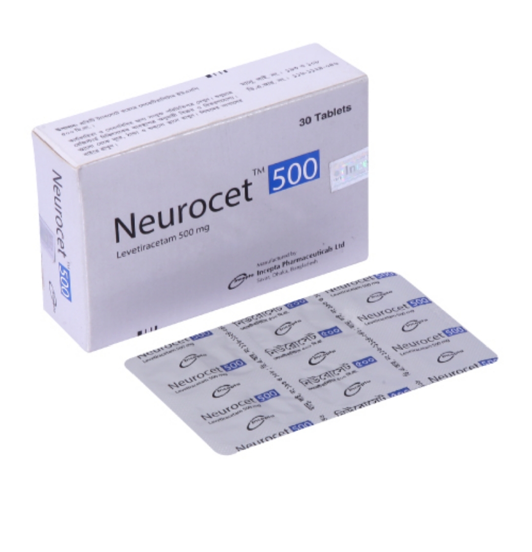Tablet Neurocet 500 mg (30pcs)