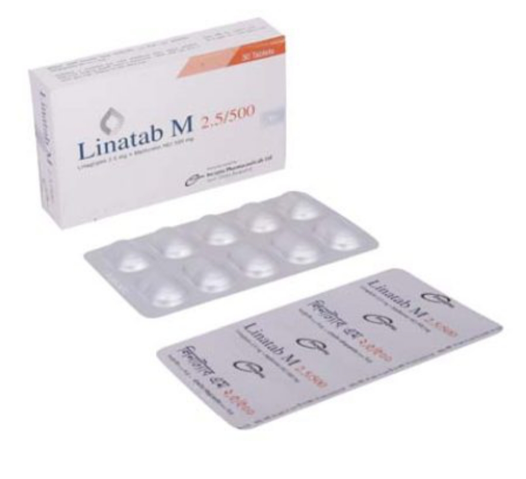 Tablet Linatab M 2.5/500 (30pcs)