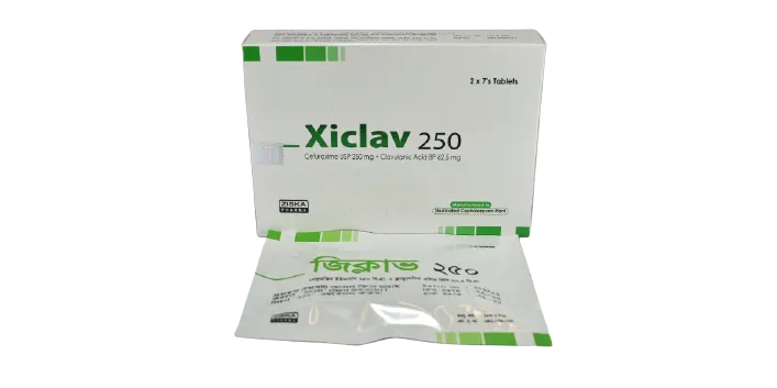 Tablet Xiclav 250 (14 pcs)