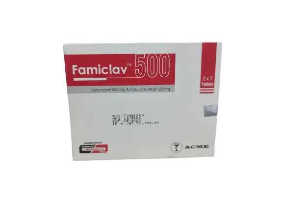 Tablet Famiclav 500mg (14pcs)