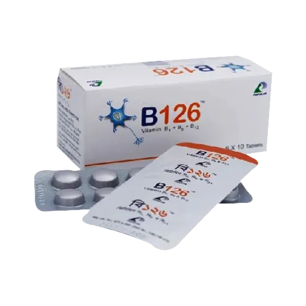 Tablet B126 100mg+200mg+200mcg (60pcs)