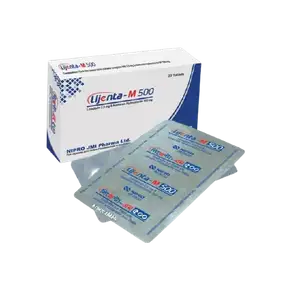 Tablet Lijenta M 2.5mg+500mg (60pcs)