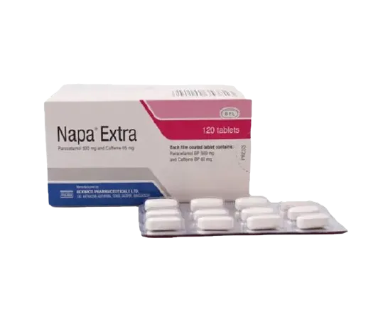Tablet Napa Extra 500mg+65mg (132pcs)