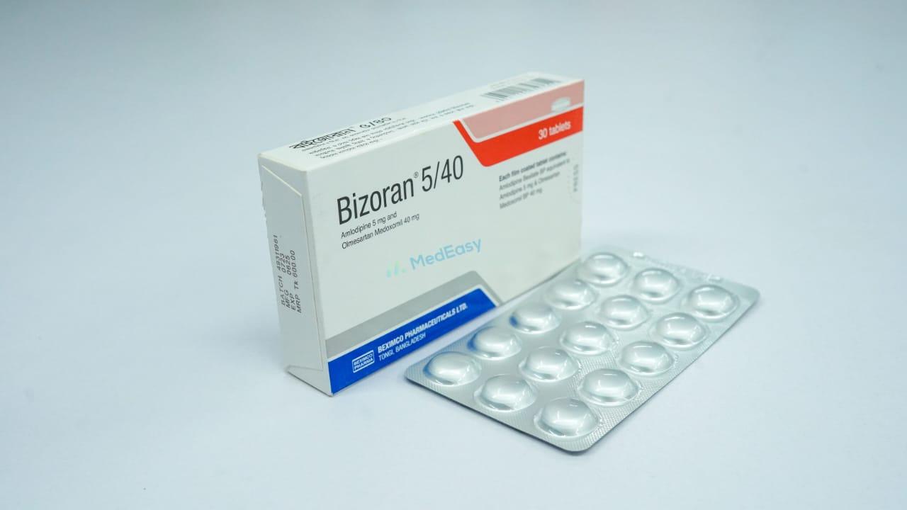 Tablet Bizoran 5/40mg (30pcs)