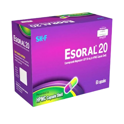 Capsule Esoral 20 (100pcs)