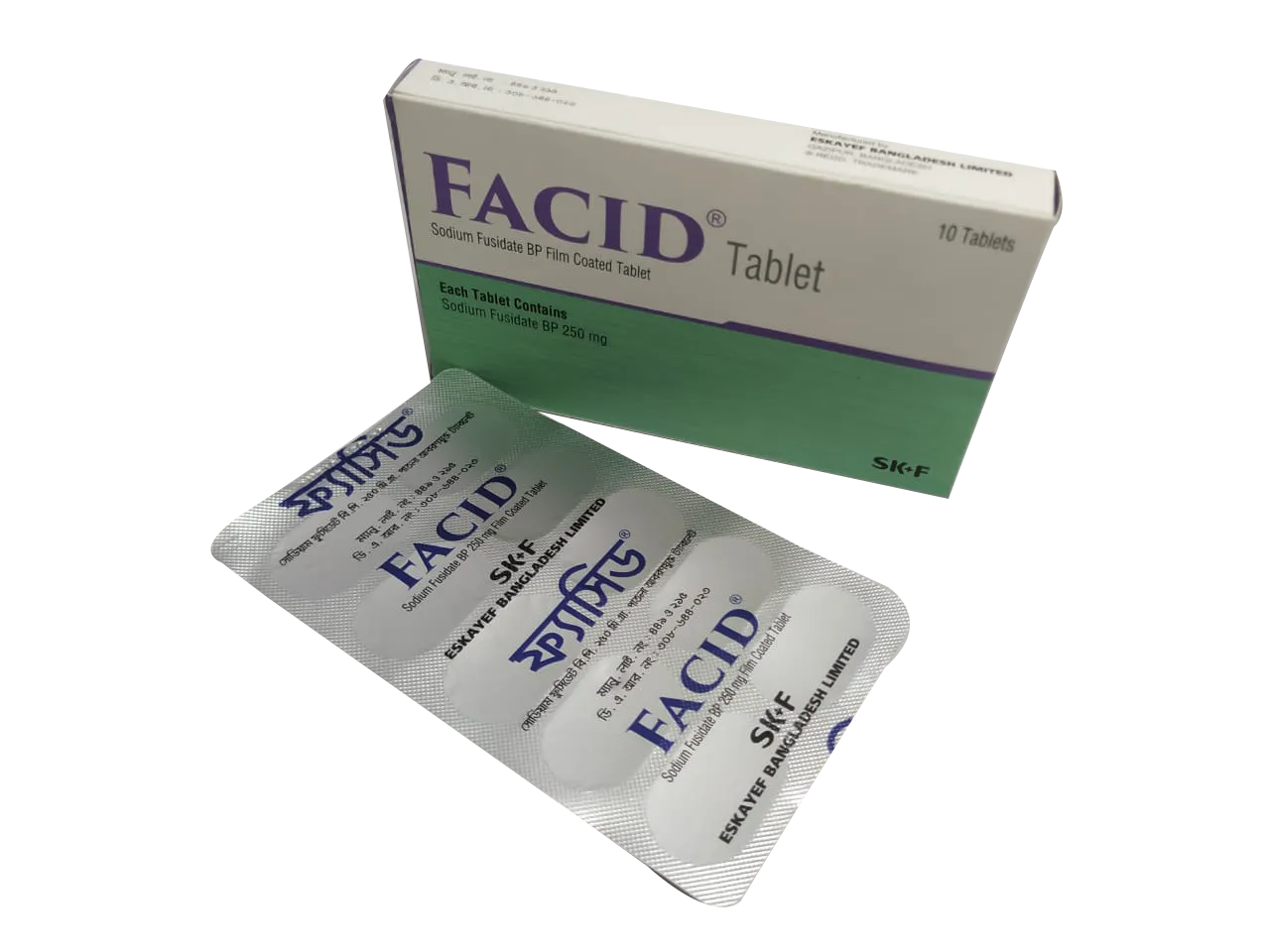 Tablet Facid 250mg (10pcs)