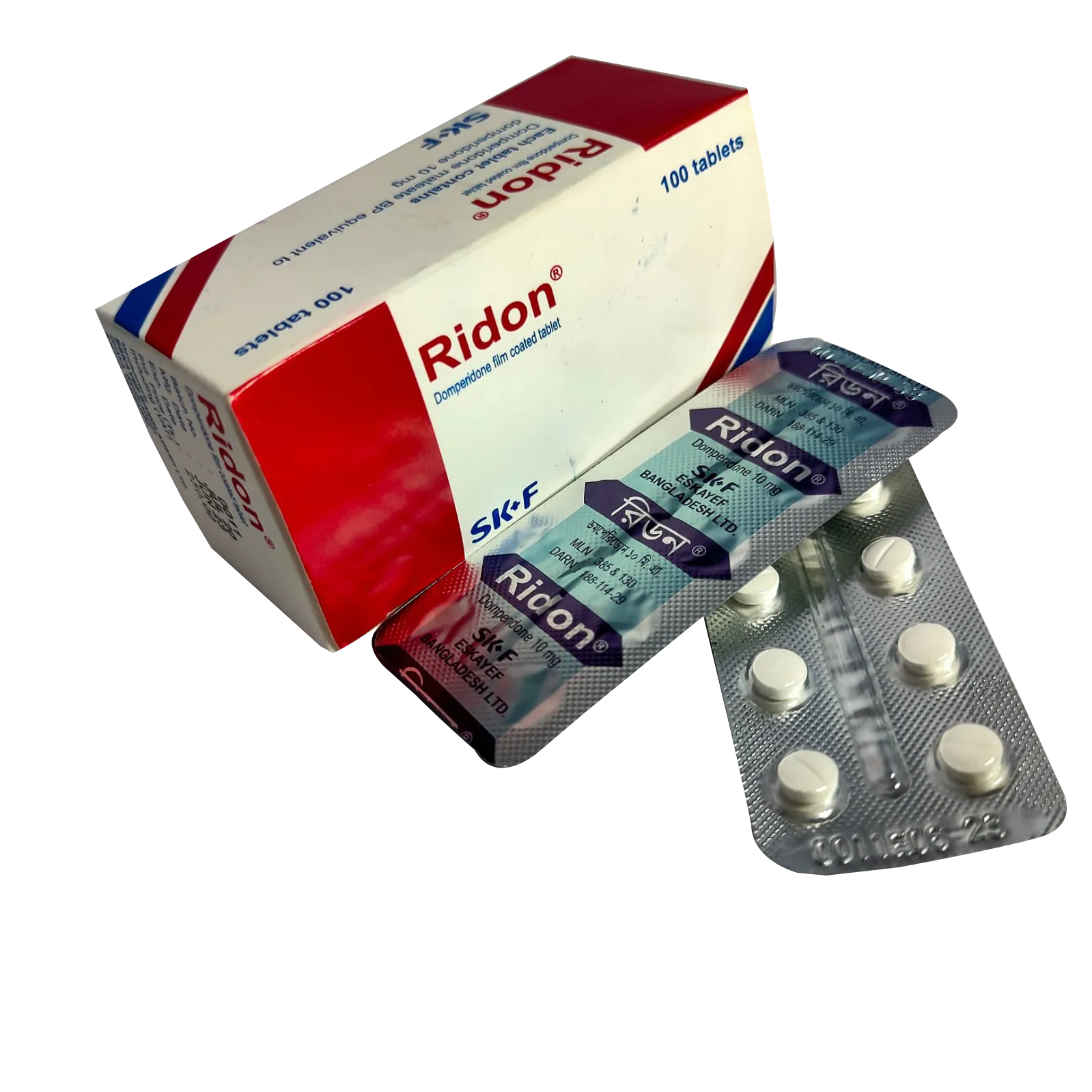Tablet Ridon 10 mg (100 pcs)