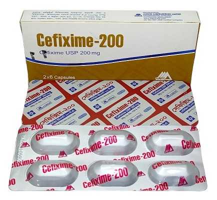 Capsule Cefixime 200 mg (12pcs) (Albion)