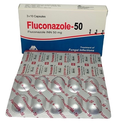 Capsule Fluconazole 50mg  (30 pcs)