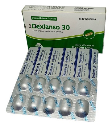 Capsule Dexlanso 30mg (30pcs)