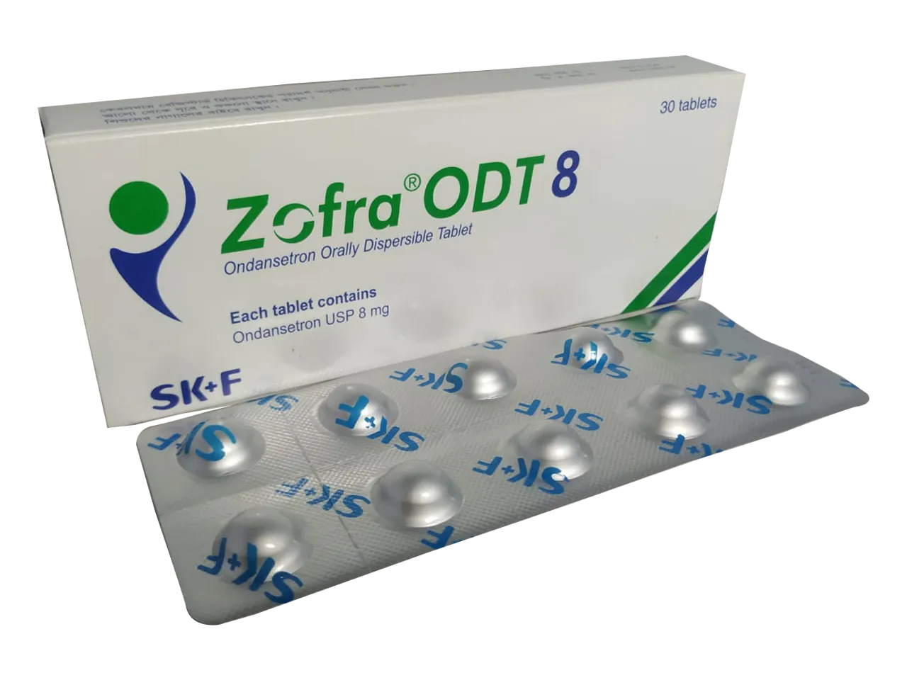Tablet Zofra ODT  8mg (42pcs)