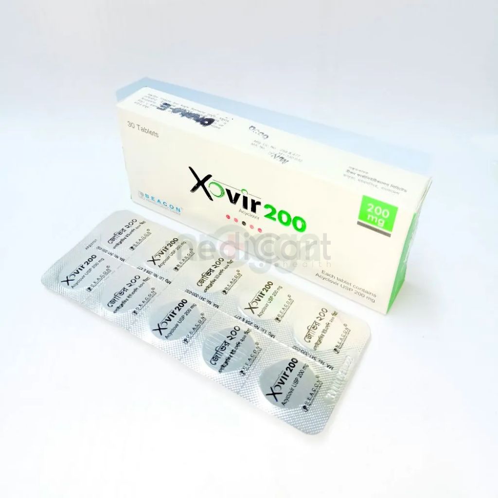 Tablet Xovir 200 mg ( 30 pcs )