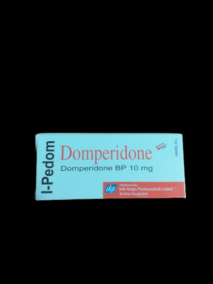 Tablet I-Pedom 10mg (Domperidon) (Indo-Bangla) (100pcs)
