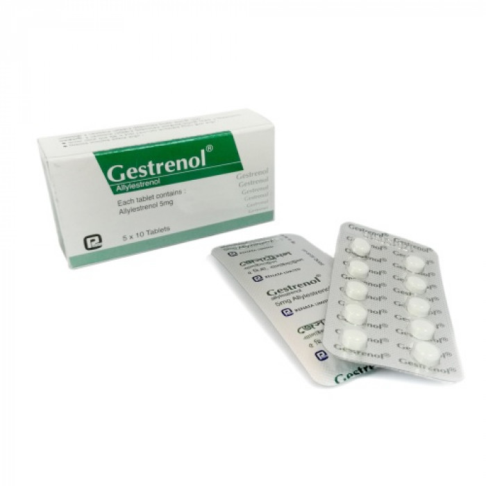 Tablet Gestrenol 5 mg ( 50 pcs )