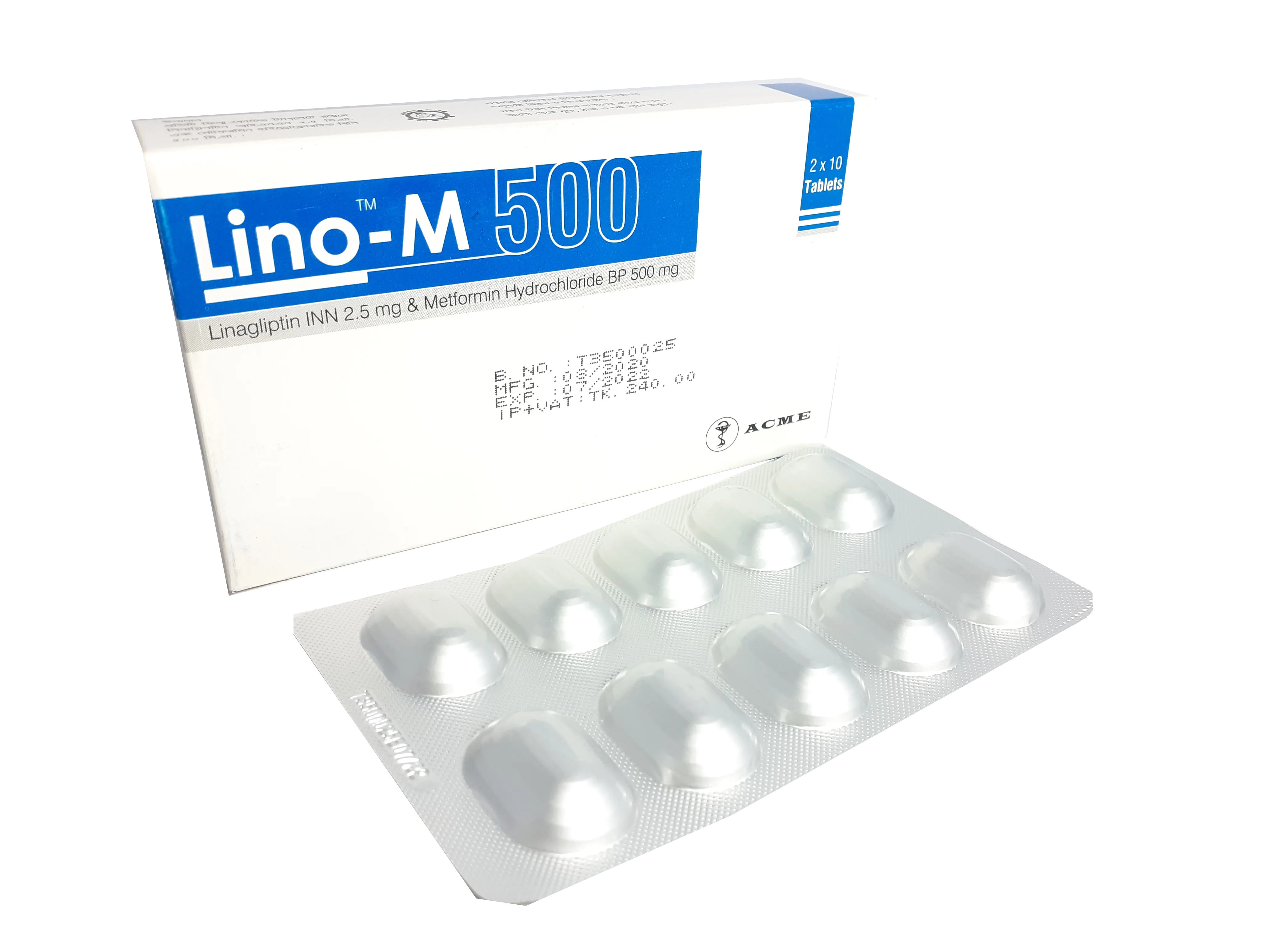 Lino - M 500 mg ( 30 tab )