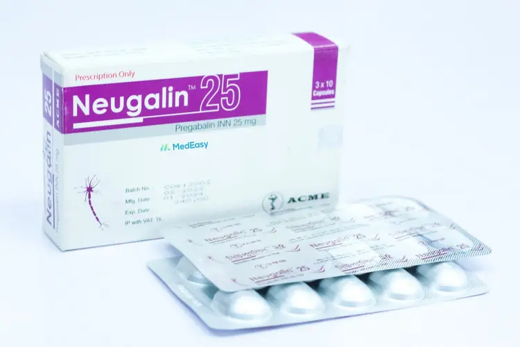 Capsule Neugalin 25 mg ( 30 pcs )