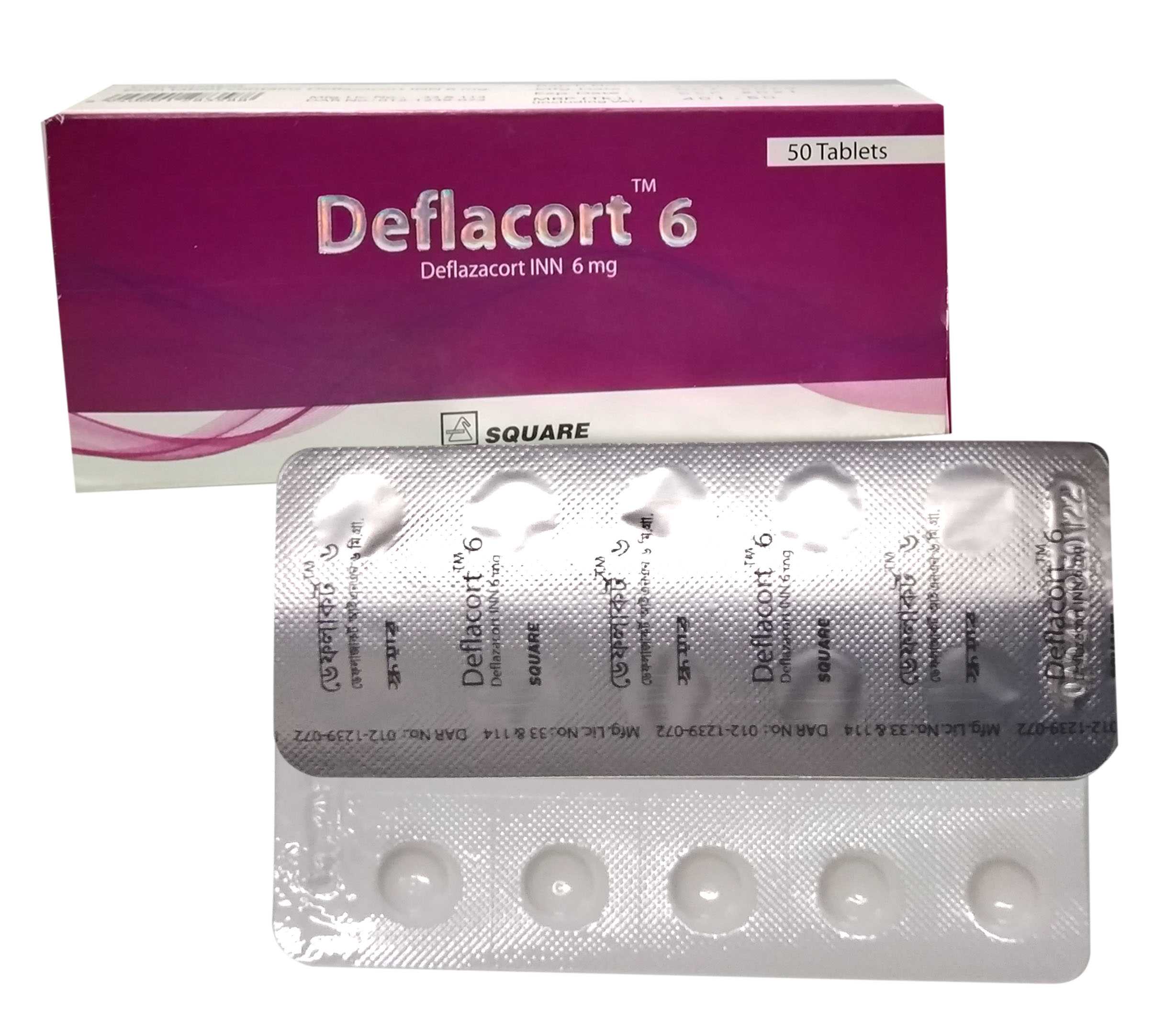 Tablet Deflacort  6mg ( 60pcs )