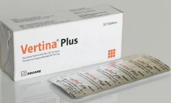 Tablet Vertina plus 25mg+50mg ( 50 pcs )