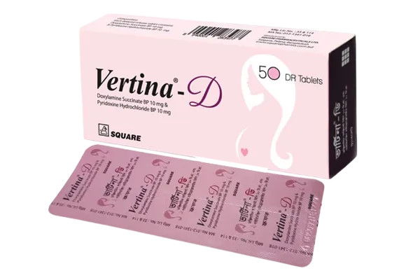 Tablet Vertina D 10mg10mg ( 50 pcs )