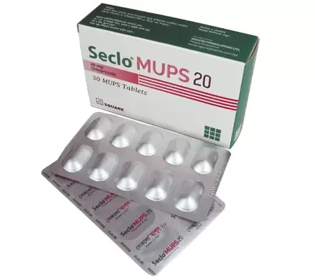 Tablet Seclo mups 20mg ( 30 pcs )