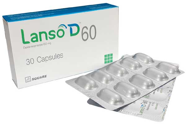Capsule Lanso D 60mg ( 30 pcs )
