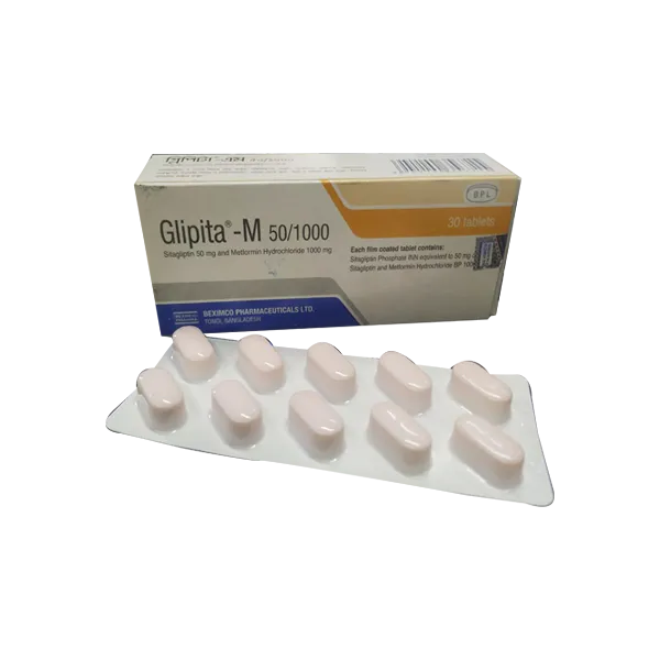 Tablet Glipita M 50/1000mg ( 30 pcs )