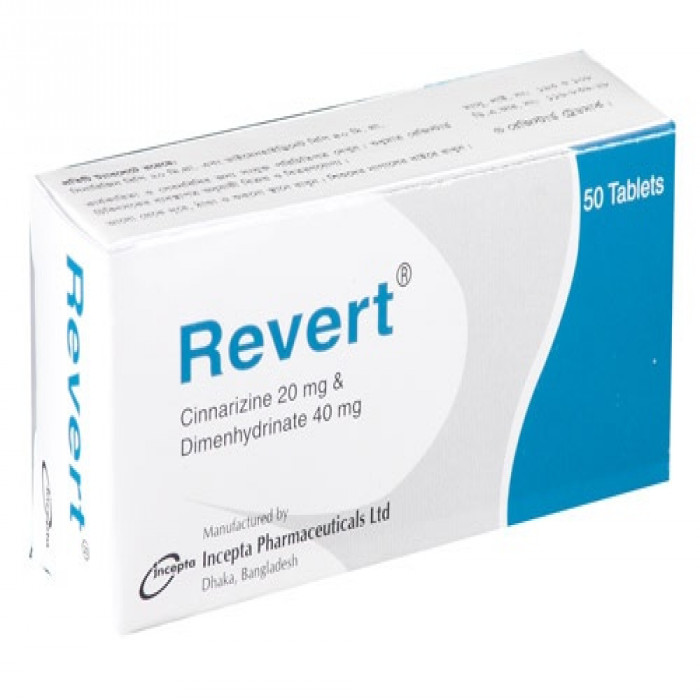 Tablet Revert 20mg+40mg ( 50 pcs )