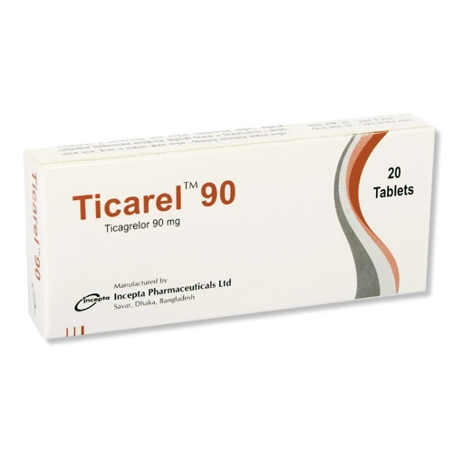 Tablet Ticarel 90mg ( 20 pcs )