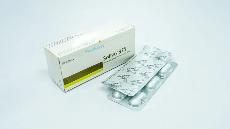 Tablet Solivo 375mg+20mg  ( 30 pcs)
