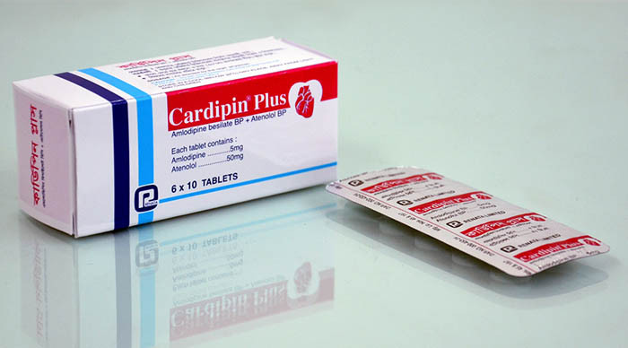 Tablet Cardipin plus 5mg+50mg ( 60 tab )