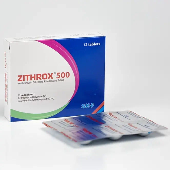 Tablet Zithrox 500mg(12pcs)