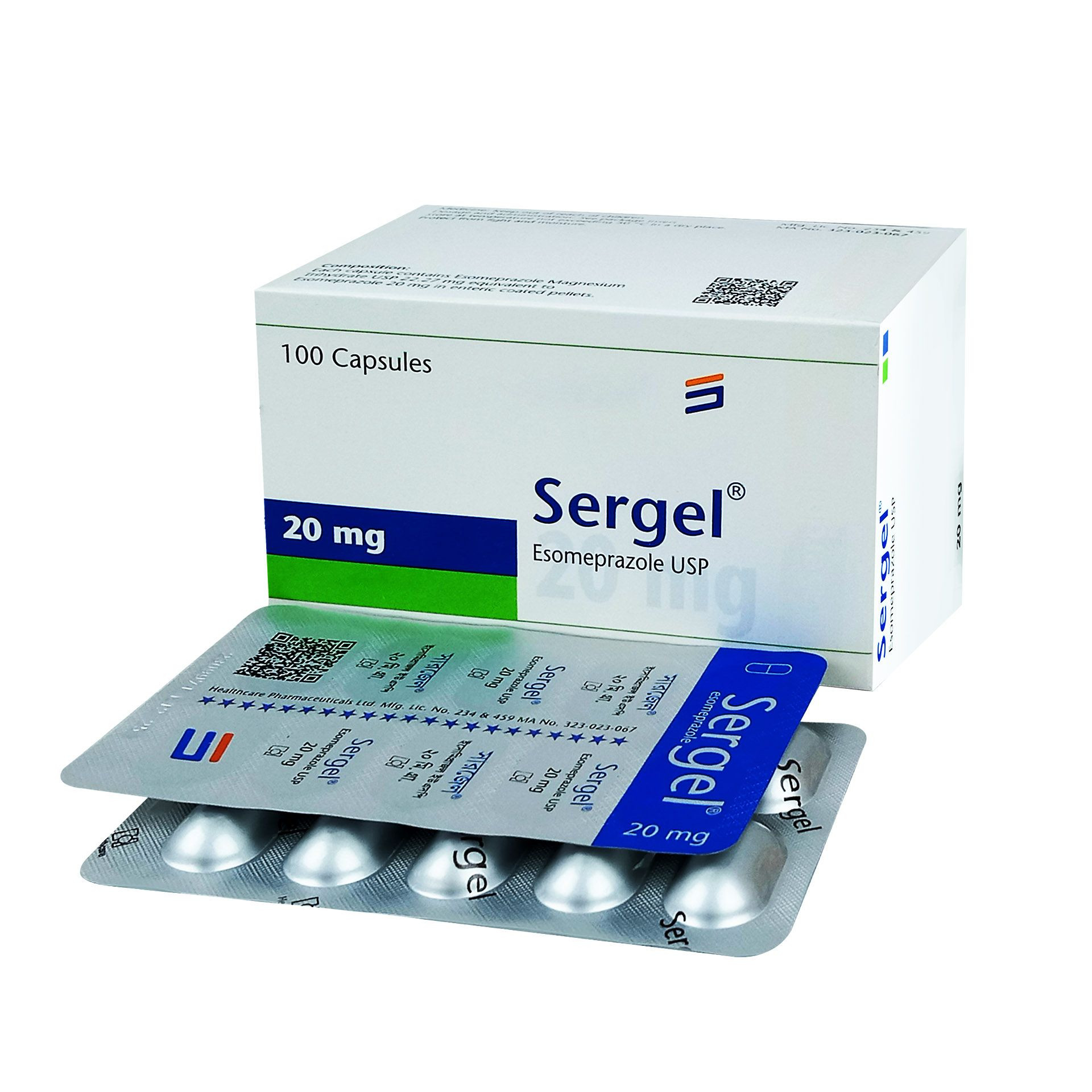 Capsule Sergel 20Mg (100 Cap)