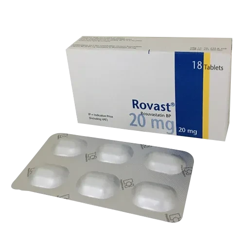 Tablet Rovast 20Mg (18 pcs)