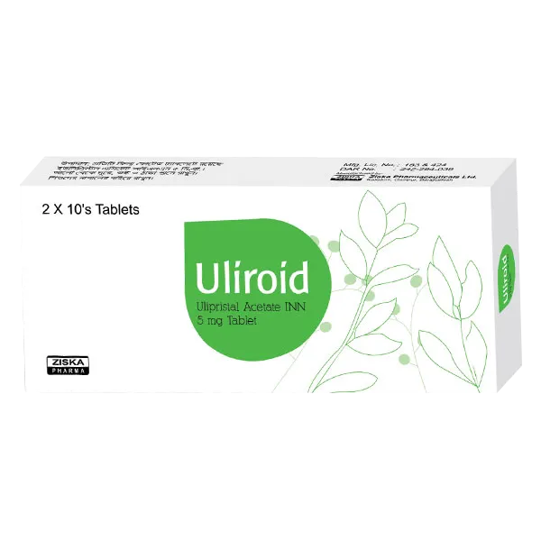 Tablet Uliroid 5mg (20pcs)