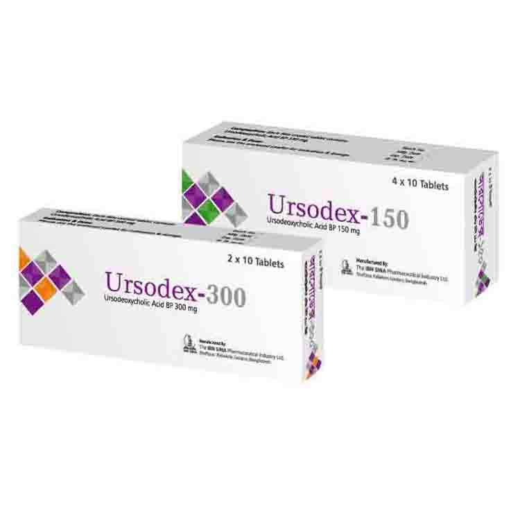 Tablet Ursodex 150mg (40pcs)
