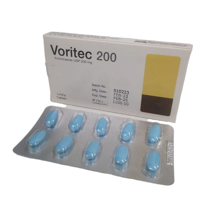 Tablet Voritec 200Mg(10 pcs)