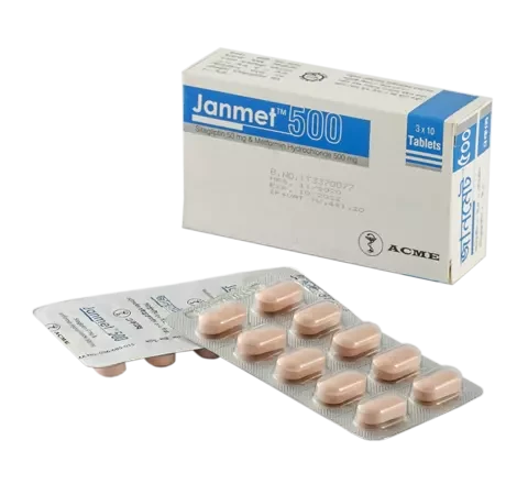 Tablet Janmet 500Mg (30 Pcs)