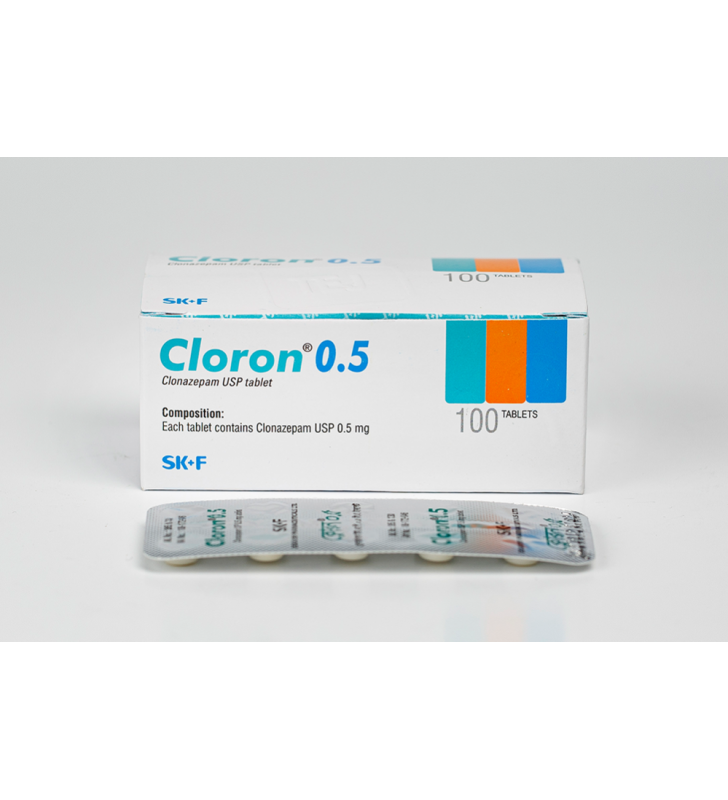 Tablet Cloron 0.5mg (100pcs)