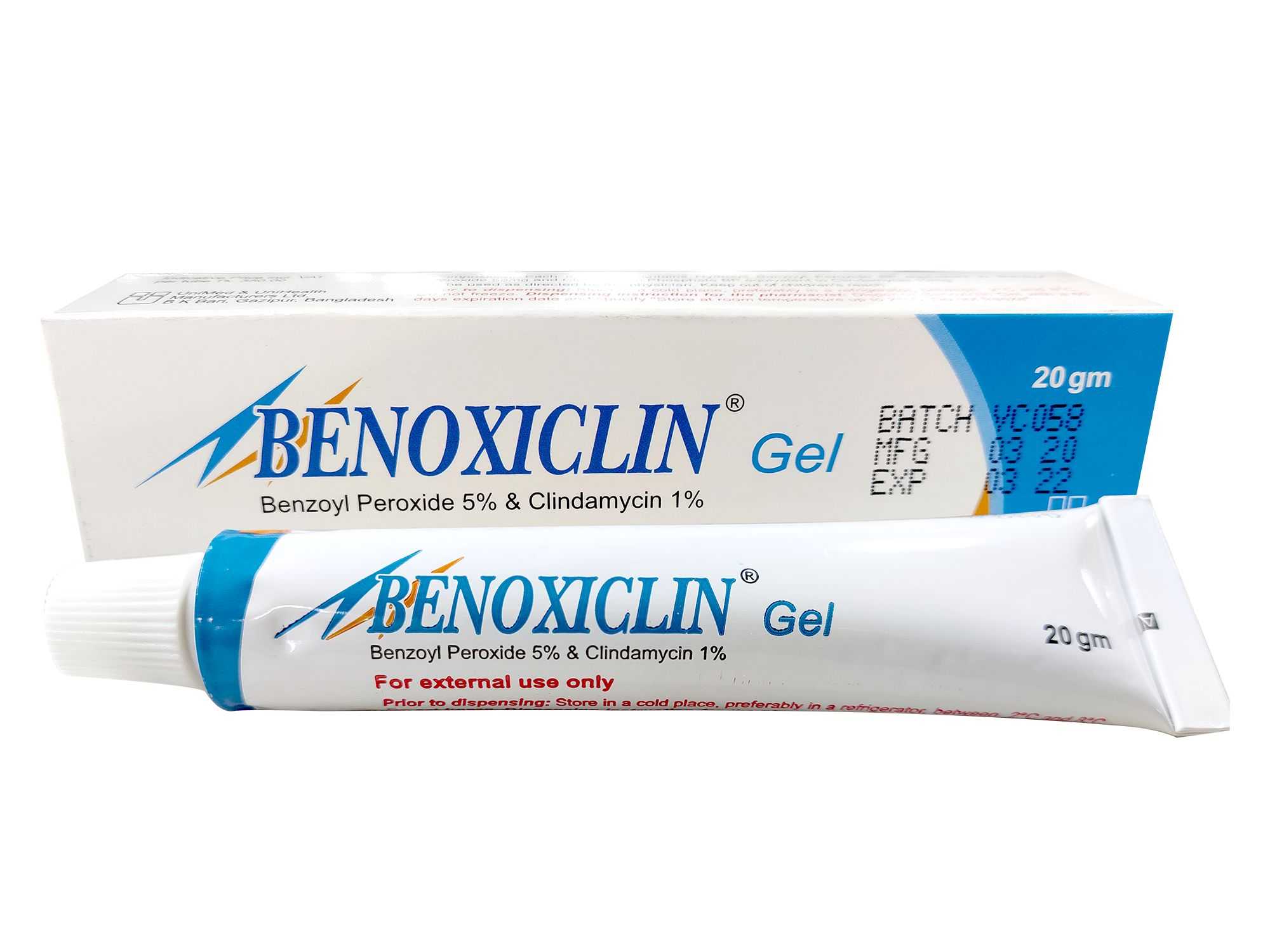 Gel Benoxiclin 20g