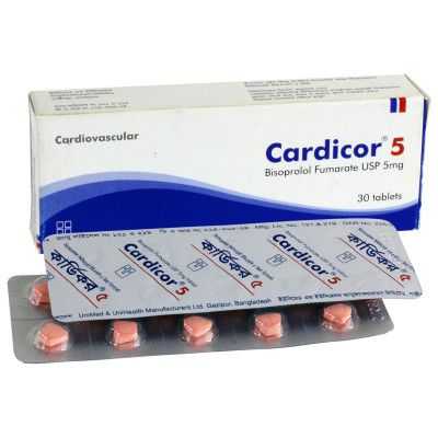 Tablet Cardicor 5mg (30pcs)