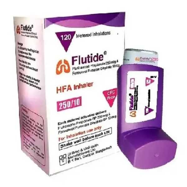 Inhalation Flutide HFA 250/10mg