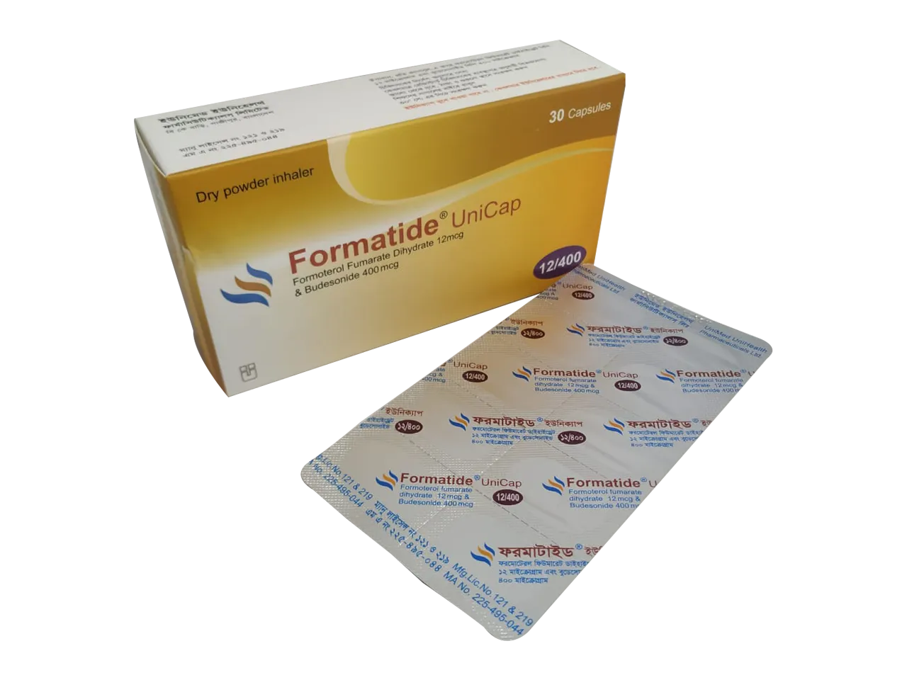 Unicap Formatide 12/400mg (30pcs)