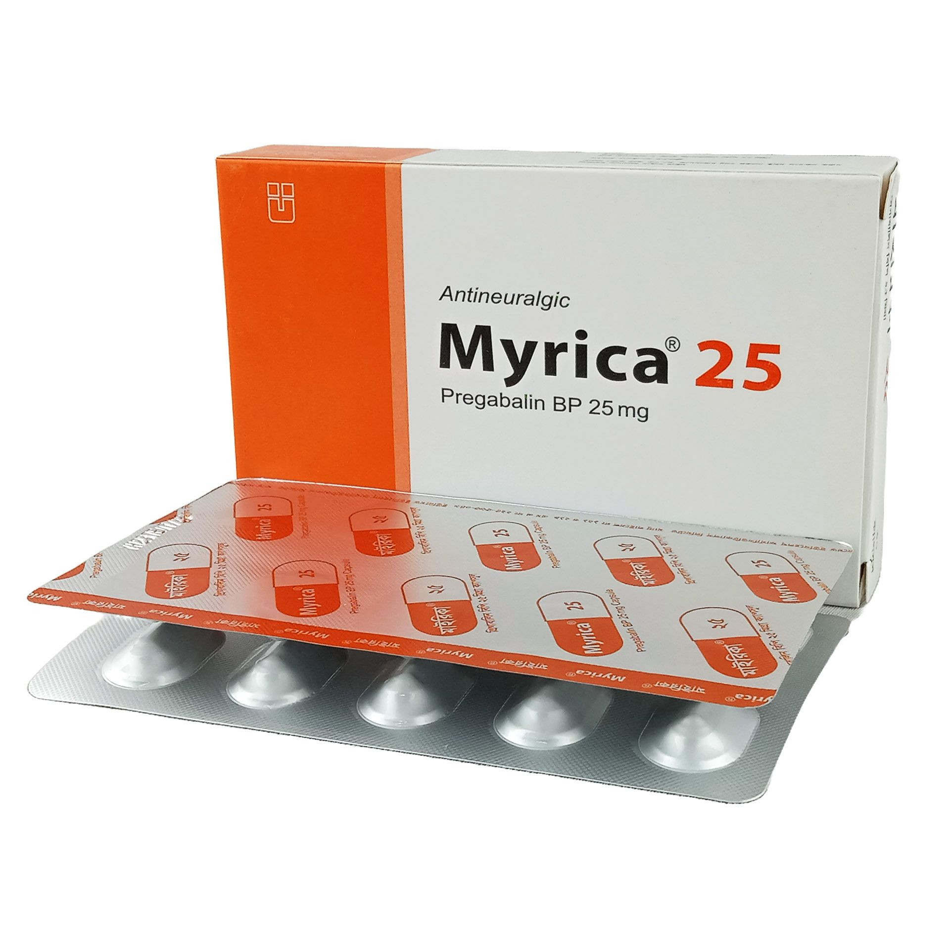 Capsule Myrica 25 mg (30pcs)