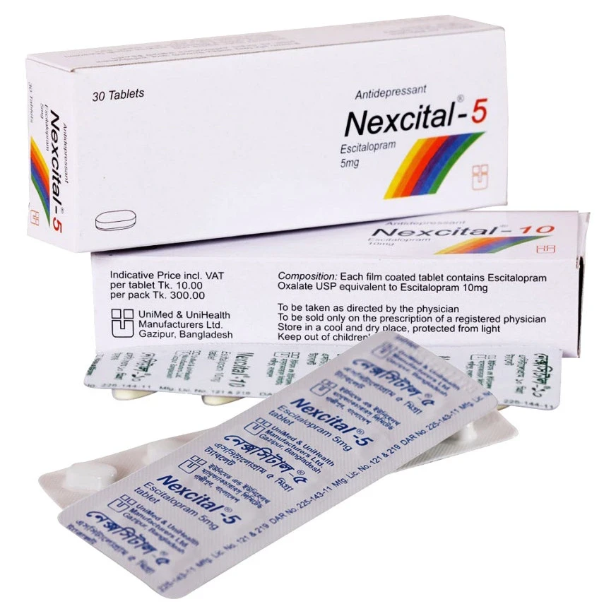 Tablet Nexcital 5mg (30pcs)